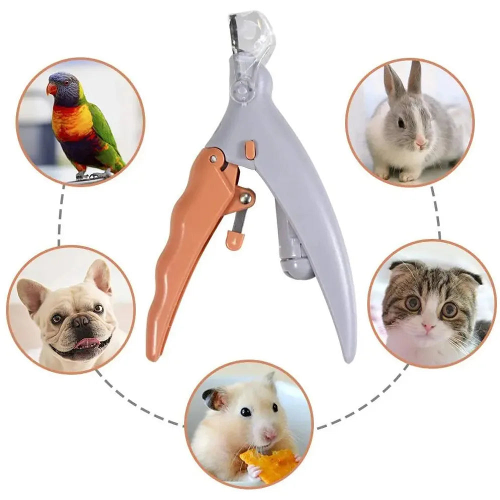 Professional Pet Nail Clipper With LED lights