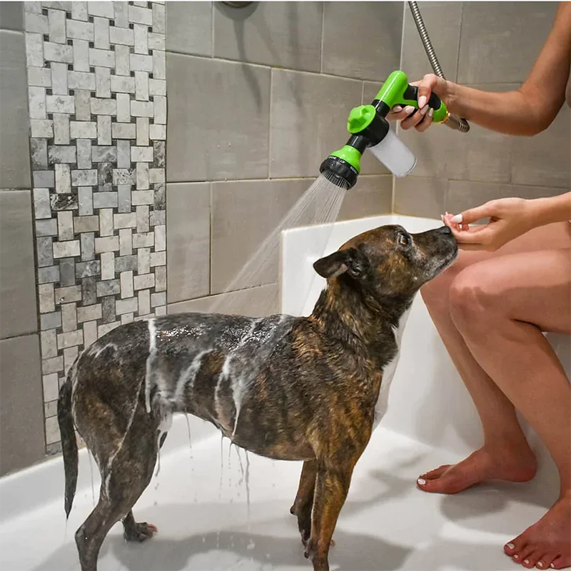 Animal shower cleaner
